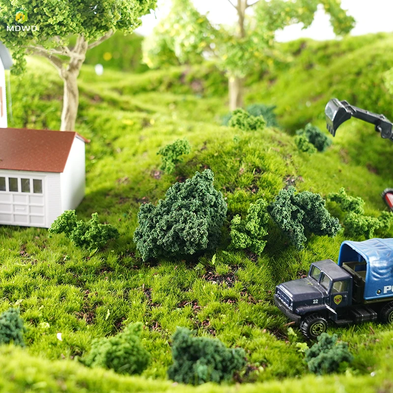 30G Statico Erba Terreno Polvere Modello Ho N Scala Scena Militare Diorama Decorazione del Giardino per la Creazione di Modelli Fai da Te