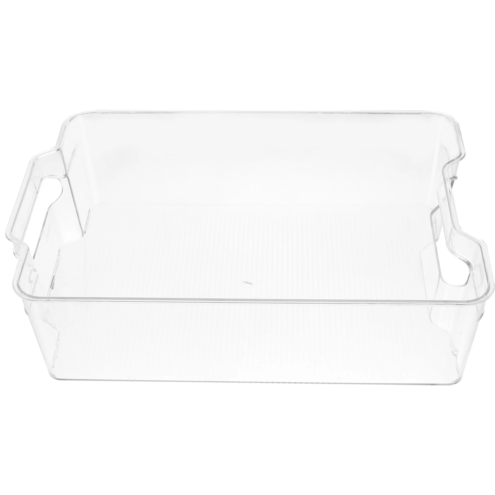 

Drinks Refrigerator Storage Box Beverages Organizer for Fridge Plastic Canned Food