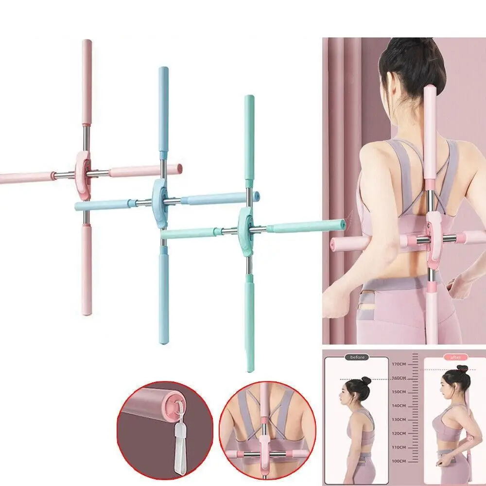 New Yoga Pole Open Shoulder Beauty Back Posture Corrector Stick Open Back