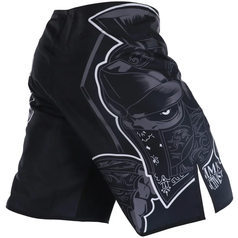 MMA Fight Sports Standing Running Comprehensive Fighting Training Shorts Fitness Jiu Surgery Pants Muay Thai Muscle Men