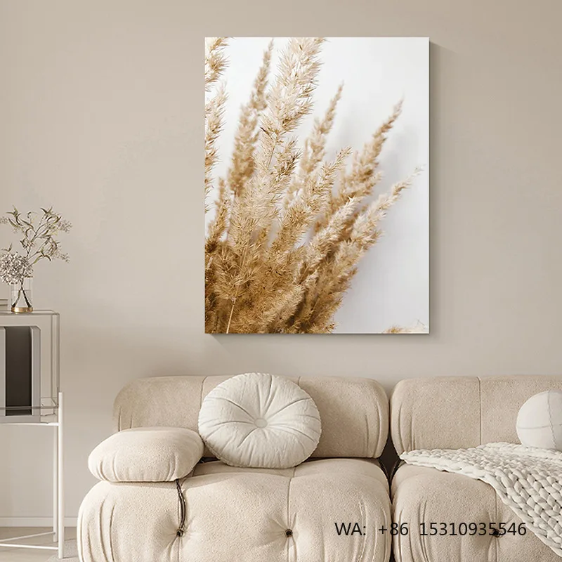 Classic High-end Frameless Oil on Canvas Hanging Painting for Living Room and Restaurant Decor Plants & Flowers/Scenery