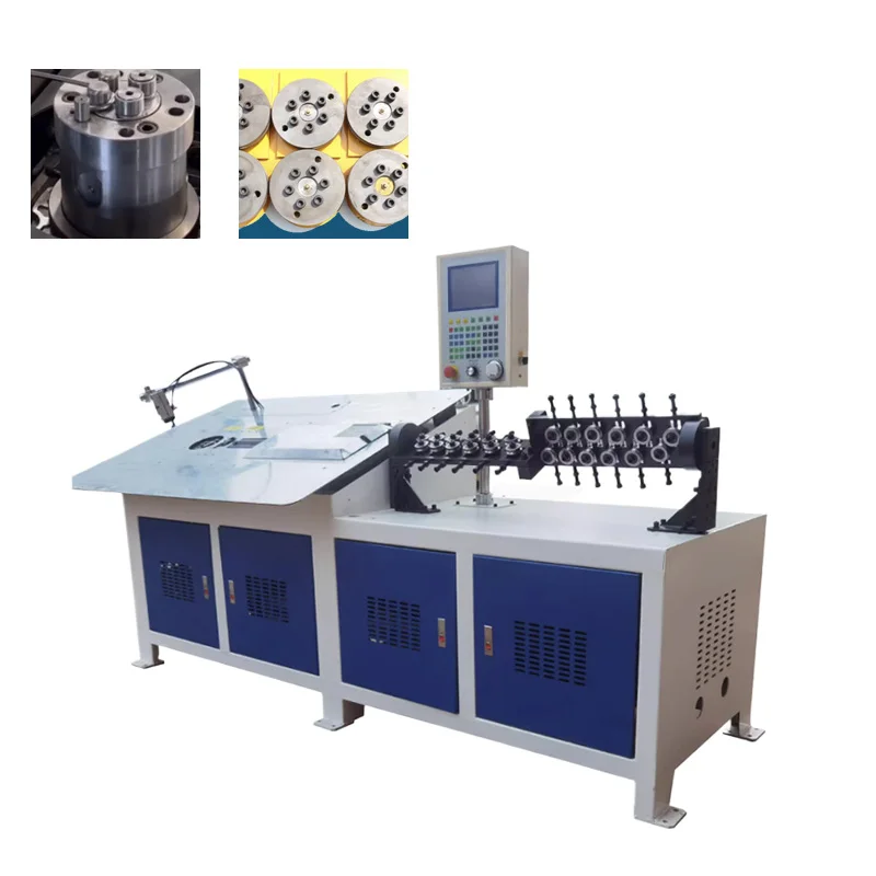 New  High-quality and Low-cost 2d CNC Wire Frame Bending Machine, Automatic Wire Bending Forming Machine Cut