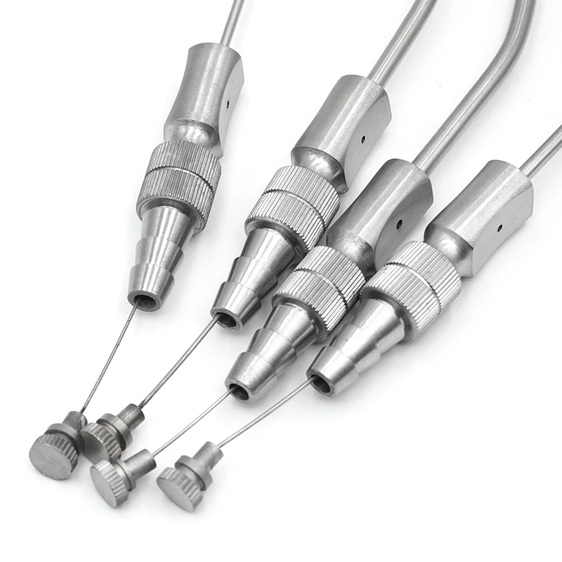 1pc zahn ärztliche Chirurgie Aspira tor Ferguson Frazier Saugrohr 2mm/3mm/4mm/5mm Edelstahl Implantat chirurgisches Werkzeug – Detail 7