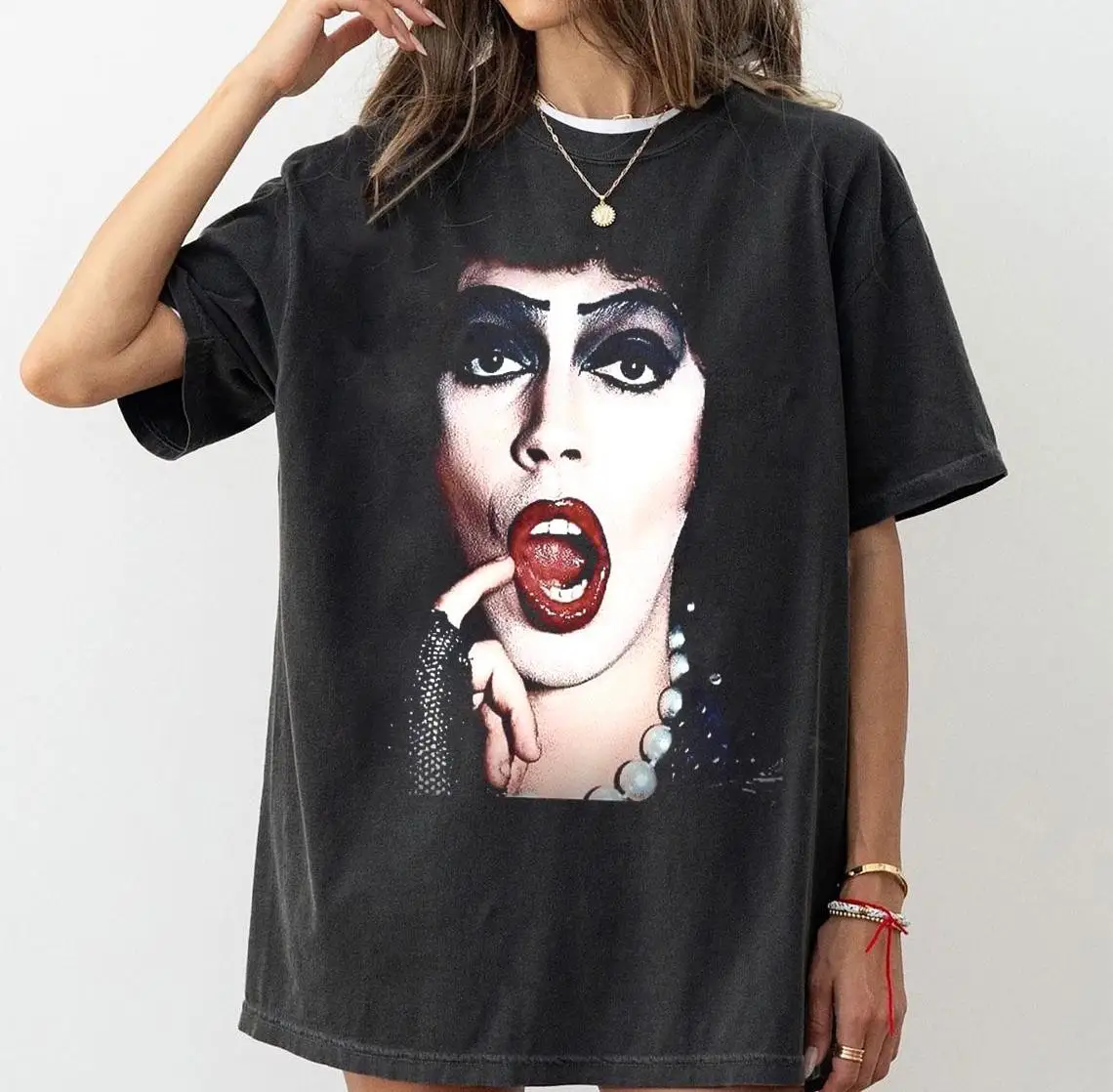 Memorial T Shirt, Horror Movie Fan Gift, Actor Tribute Tee Cotton Women Summer Top