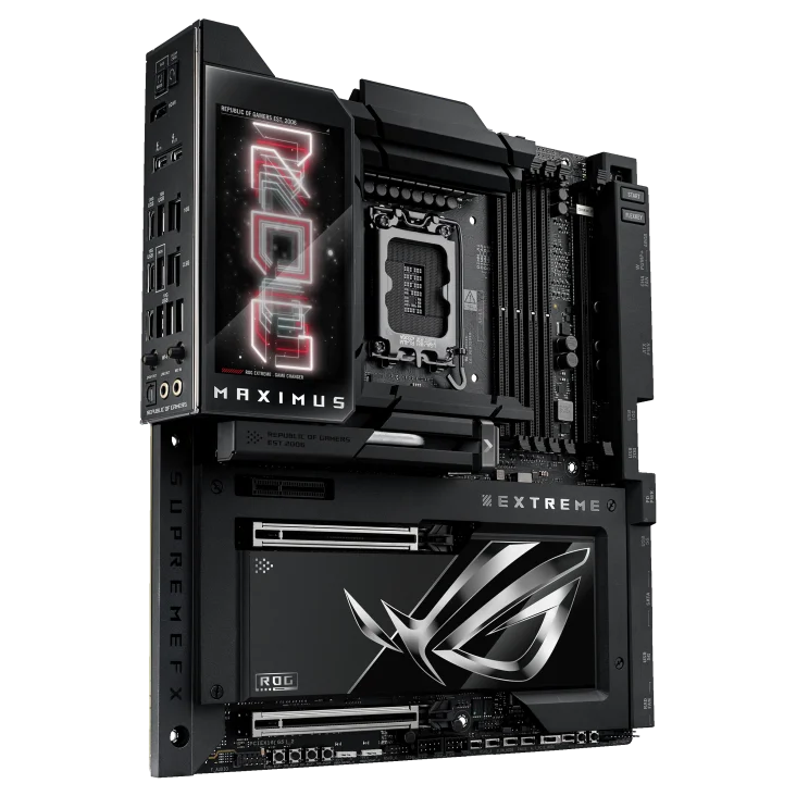 New ROG MAXIMUS Z890 EXTREME LGA1851 Desktop Motherboard Wifi 7 AI Cooling Thunderbolt 5 PCIE 5.0 Intel CPU I3 Four EZ PC E-ATX