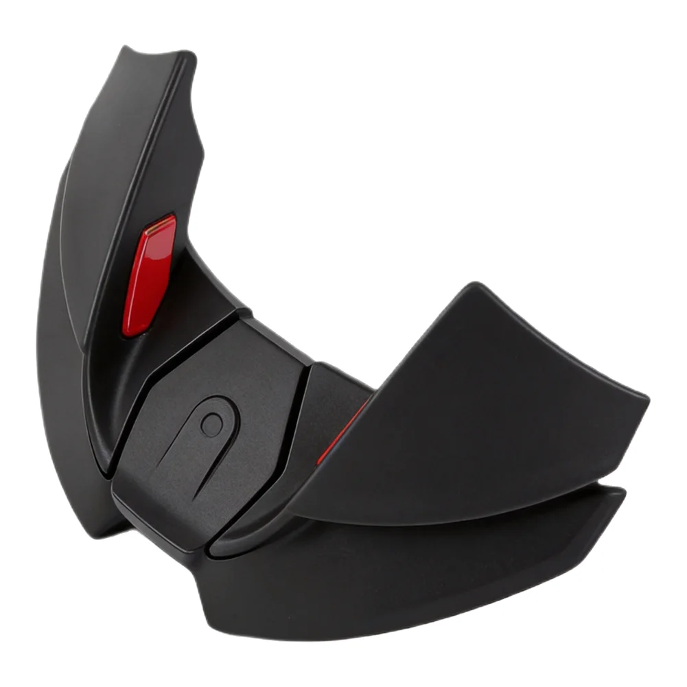 For MT 07 2024 2025 Front Spoiler Kit with Low Downforce Winglet ABS Black Wear Resistant Quick and Simple Fitment