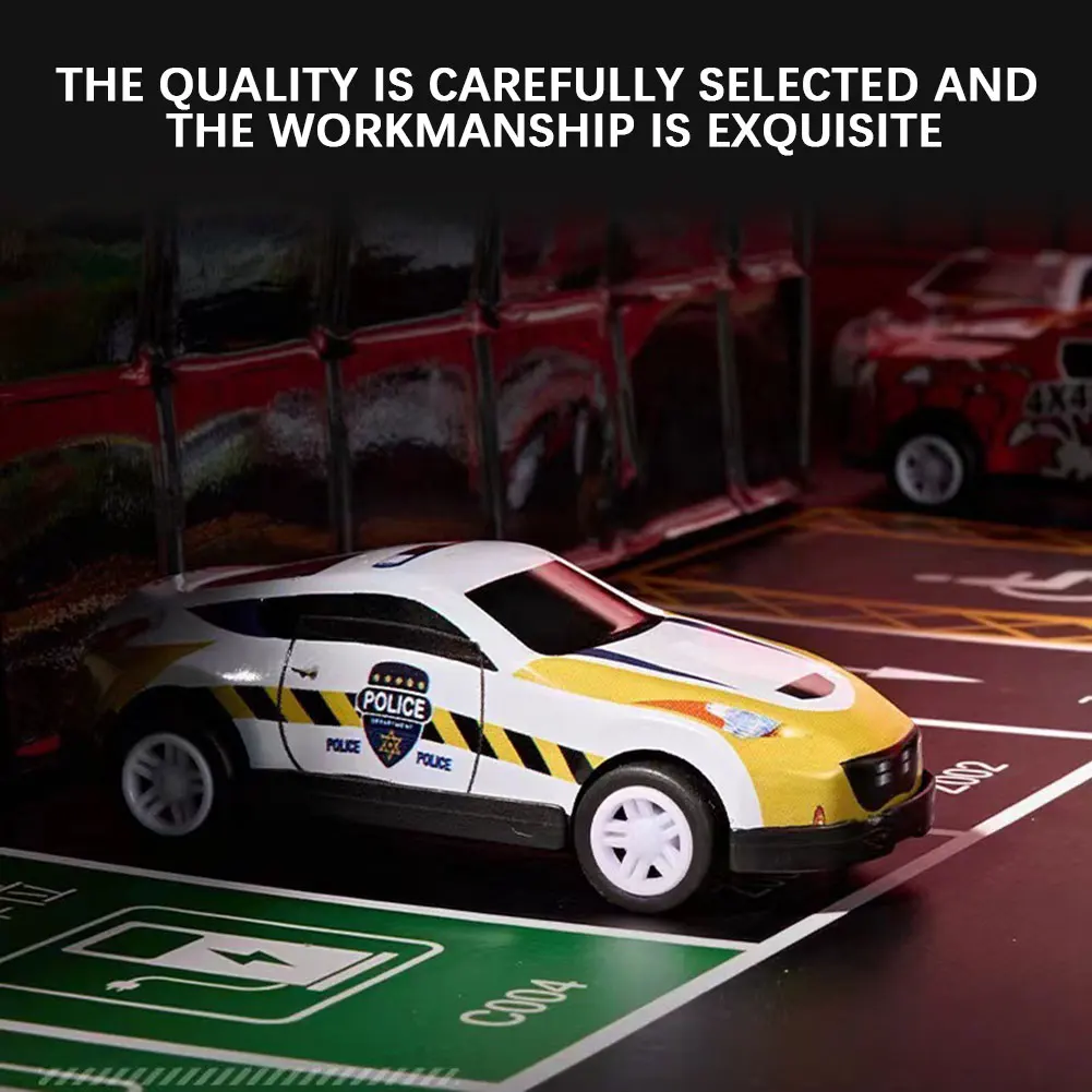 48-pack mini-speelgoedauto's voor kinderen, gemakkelijk mee te nemen, georganiseerd voor de uitwisseling van vakantiecadeaus