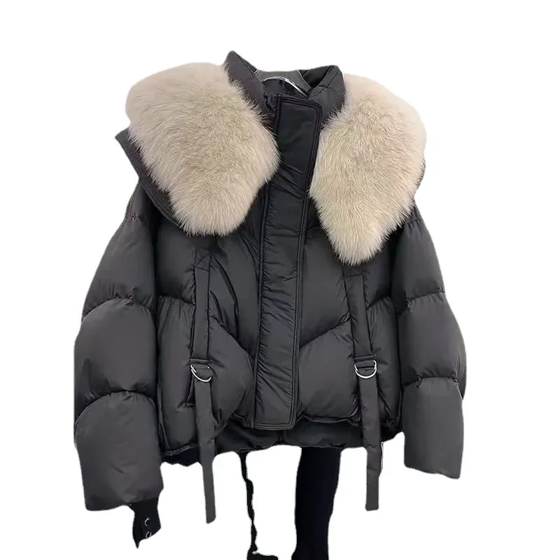 Parka con cerniera Patchwork Parka da donna Colletto rovesciato Giacca a vento Cardigan Cappotti Manica lunga Impiombato Capispalla casual invernale