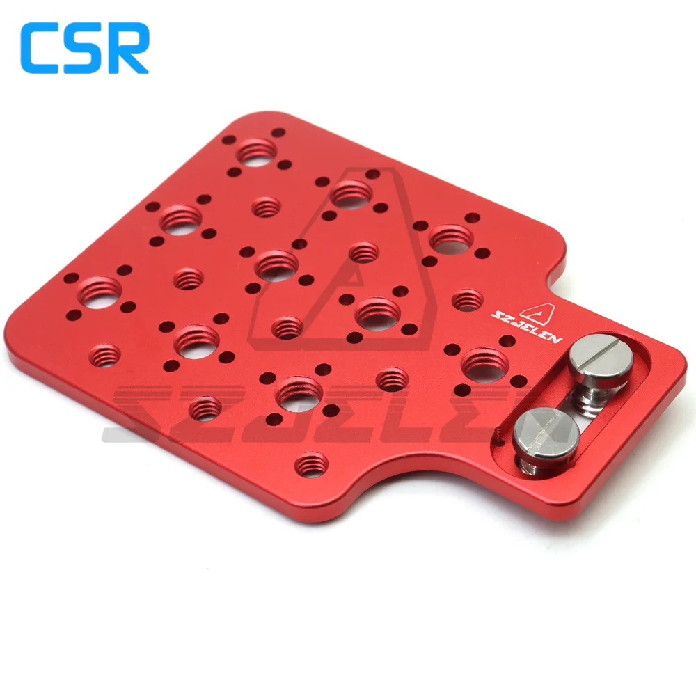 ARRI ALEXA/MINI LF/RED, Sony, Canon Camera Universal Side Expansion Plate with 3/8" Screw Compatible with All Cameras - Image 6