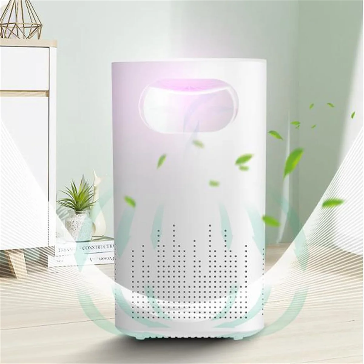 Purificateur d'air domestique pour grande chambre à coucher, supporter ficateur d'odeurs pour animaux de compagnie, anti-allergie, filtre au formaldéhyde