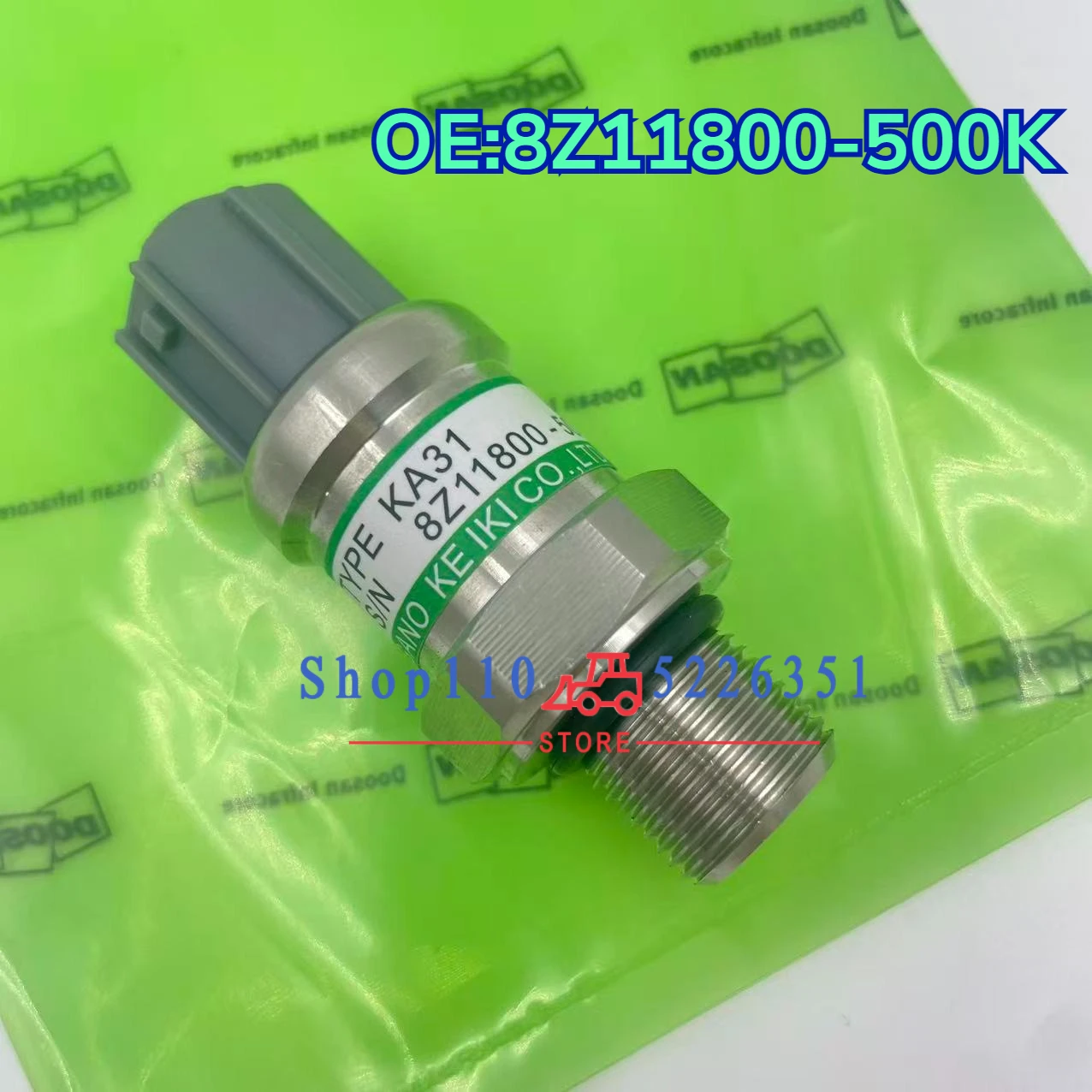 

Датчик давления 2547-9045 8Z11800-500K KA31 9045-2547 для экскаватора Doosan Daewoo, запасные части DH220-5 DH150/220/225/300-7