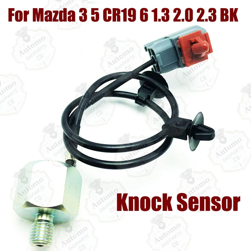 

1PCS OEM ZJ01-18-921 E1T50371 ZJ0118921 Detonation Knock Sensor For Mazda 3 5 CR19 6 1.3 2.0 2.3 BK 2 OF