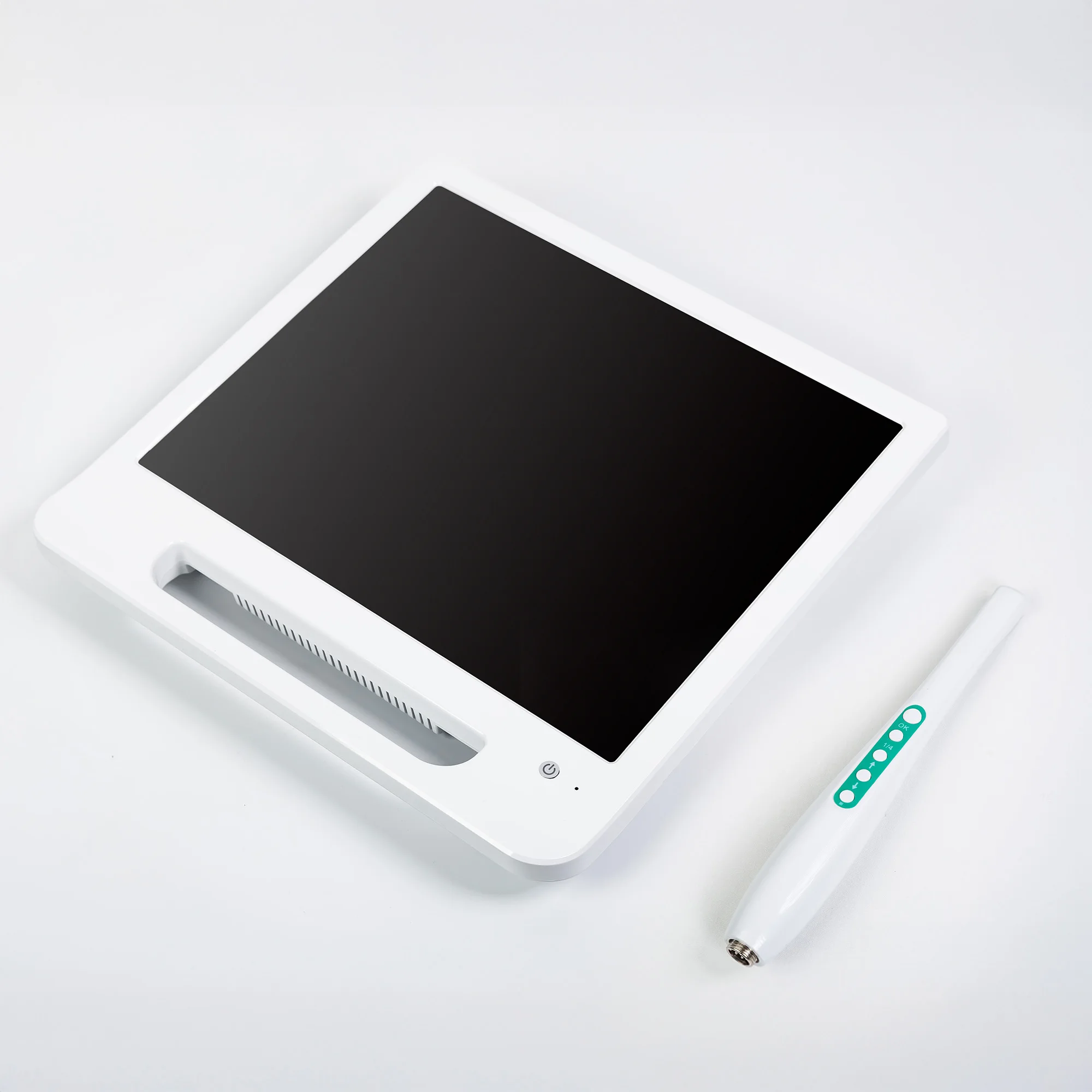 Dental Intraoral Camera With 17-inch Monitor 1/4 HAD CCD Ultra HD 1080P Video USB Storage Quad Screen Oral Endoscope
