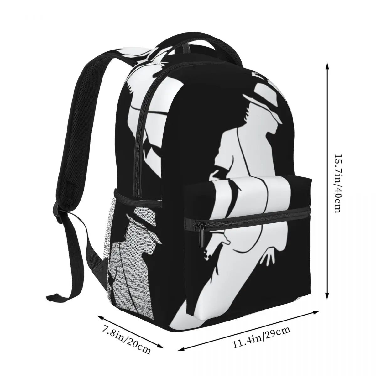 SMOOVE Criminal New Fashionable Schoolbag Students Backpacks Daily Rucksack Large Capacity Knapsack