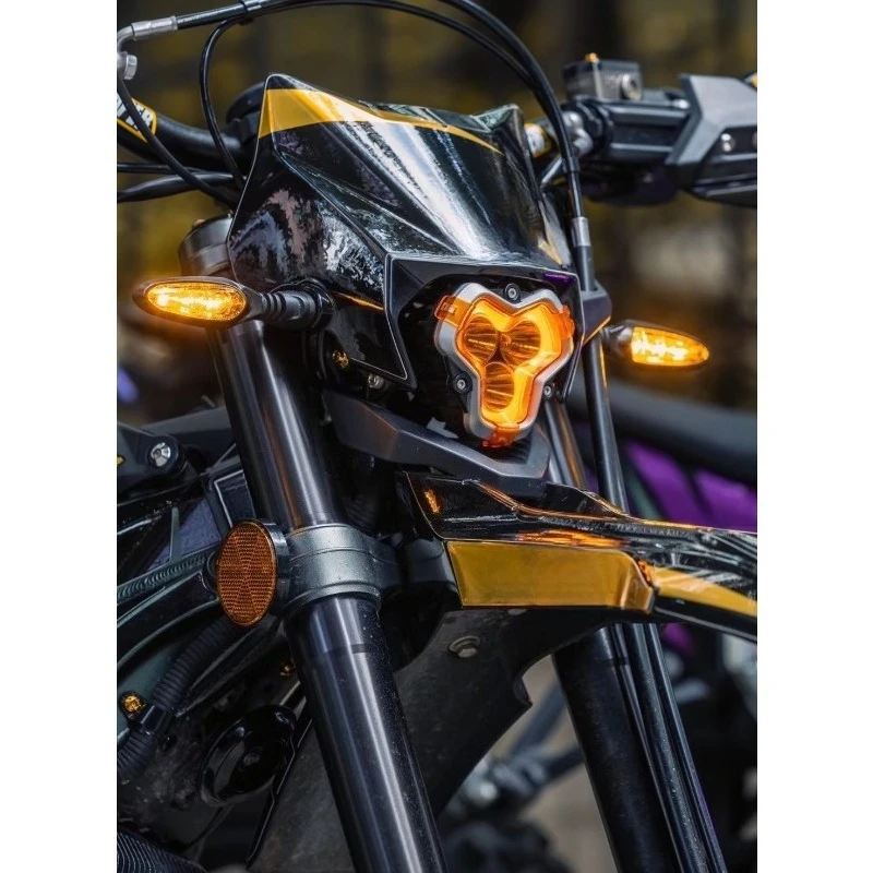 Suitable for polar bee modified headlights, modified halo lights non-destructive installation