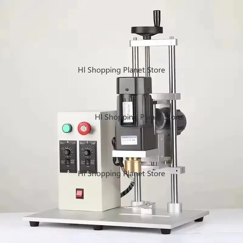 10~60mm Fully Desktop Automatic Bottle Capping Machine For Plastic Glass Bottle Dropper Pneumatic Capper