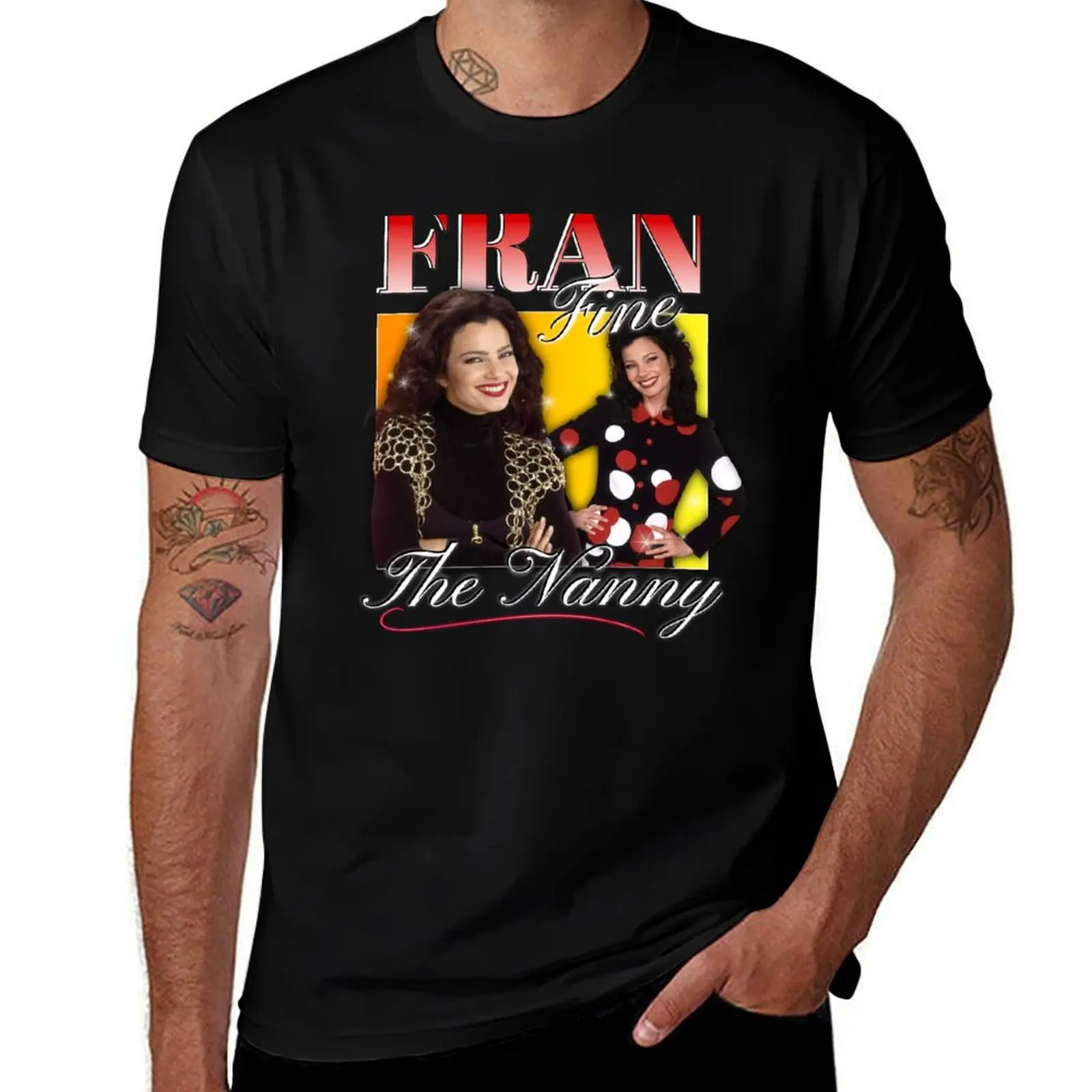 

summer for T-Shirt shirts for printed t-shirt t black t shirt cotton plain man man man package T-Shirt Fran Homage