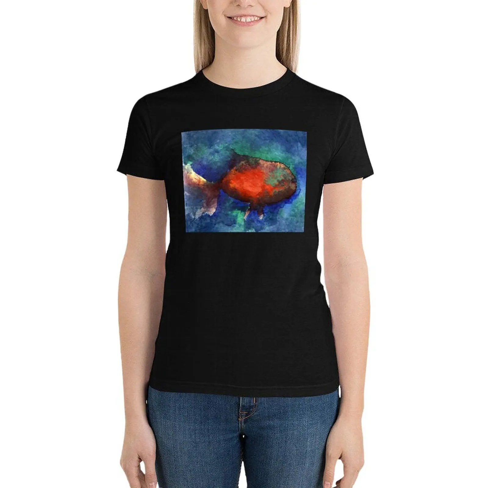 

Weird Fishes - Arpeggi T-Shirt tops Female clothing summer clothes Short sleeve tee womans clothing