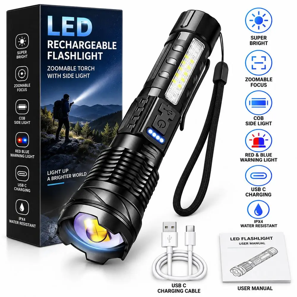 lanterna-led-com-luz-lateral-cob-carregamento-usb-c-luz-de-alerta-vermelha-e-azul-lanterna-recarregavel-foco-ajustavel-lanterna-com-zoom