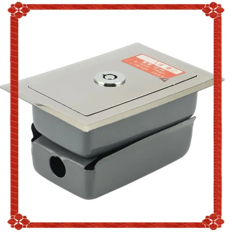 24-Hour Delivery 2X Garage Door Opener, Electric Door Roll Switch Lock Box, Surface Mounted Concealed Button Switch B