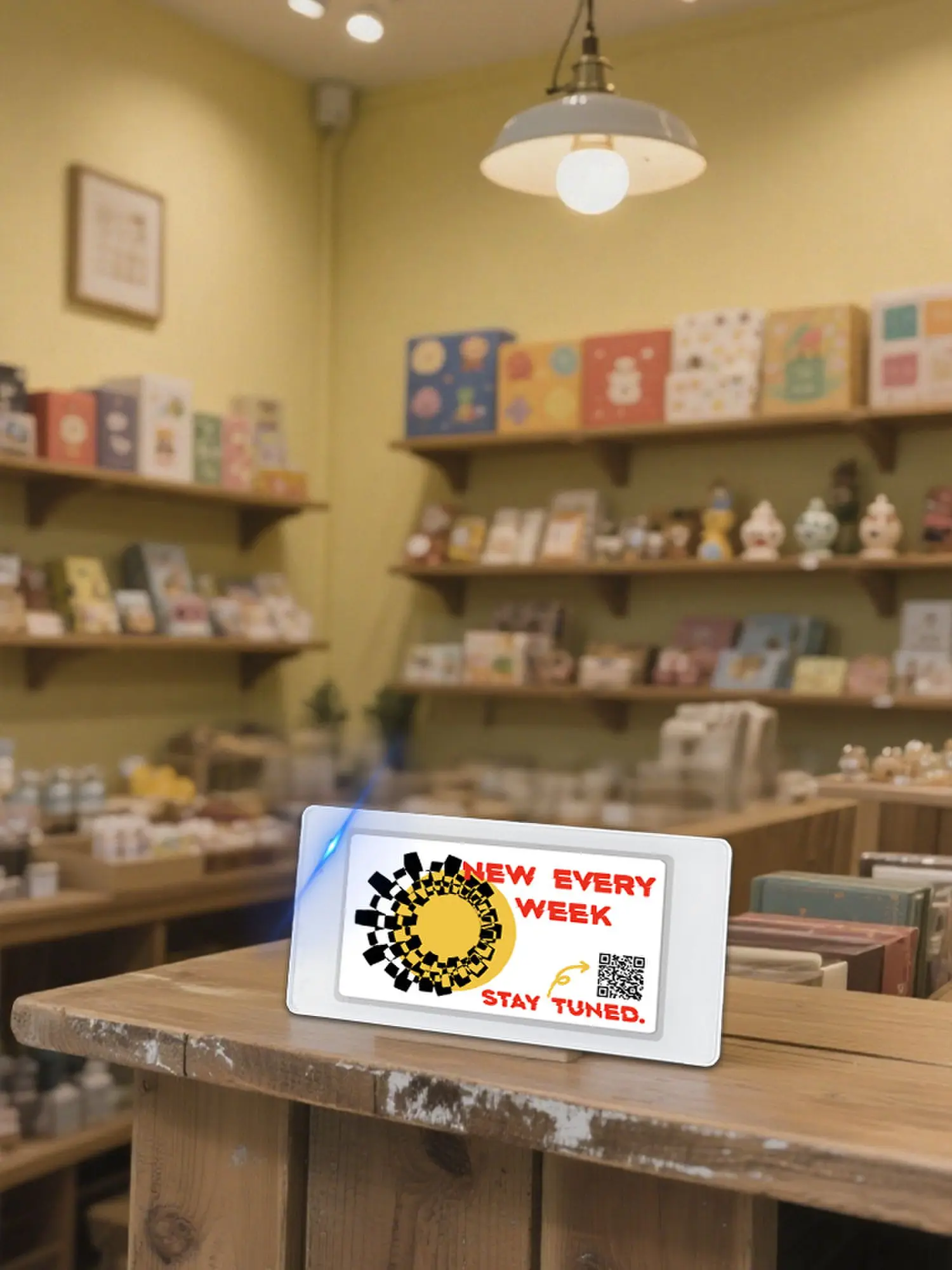 Etichetta elettronica per prezzo scaffale da 5 pezzi da 2,66 pollici Esl Eink Epaper Tag Prezzo per supermercato