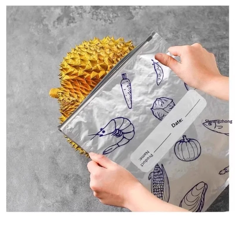 Пакеты-для-заморозки-из-алюминиевой-фольги-утолщенные-для-бытового-использования-можно-использовать-в-холодильнике-компактные-с-застежкой-зиппером