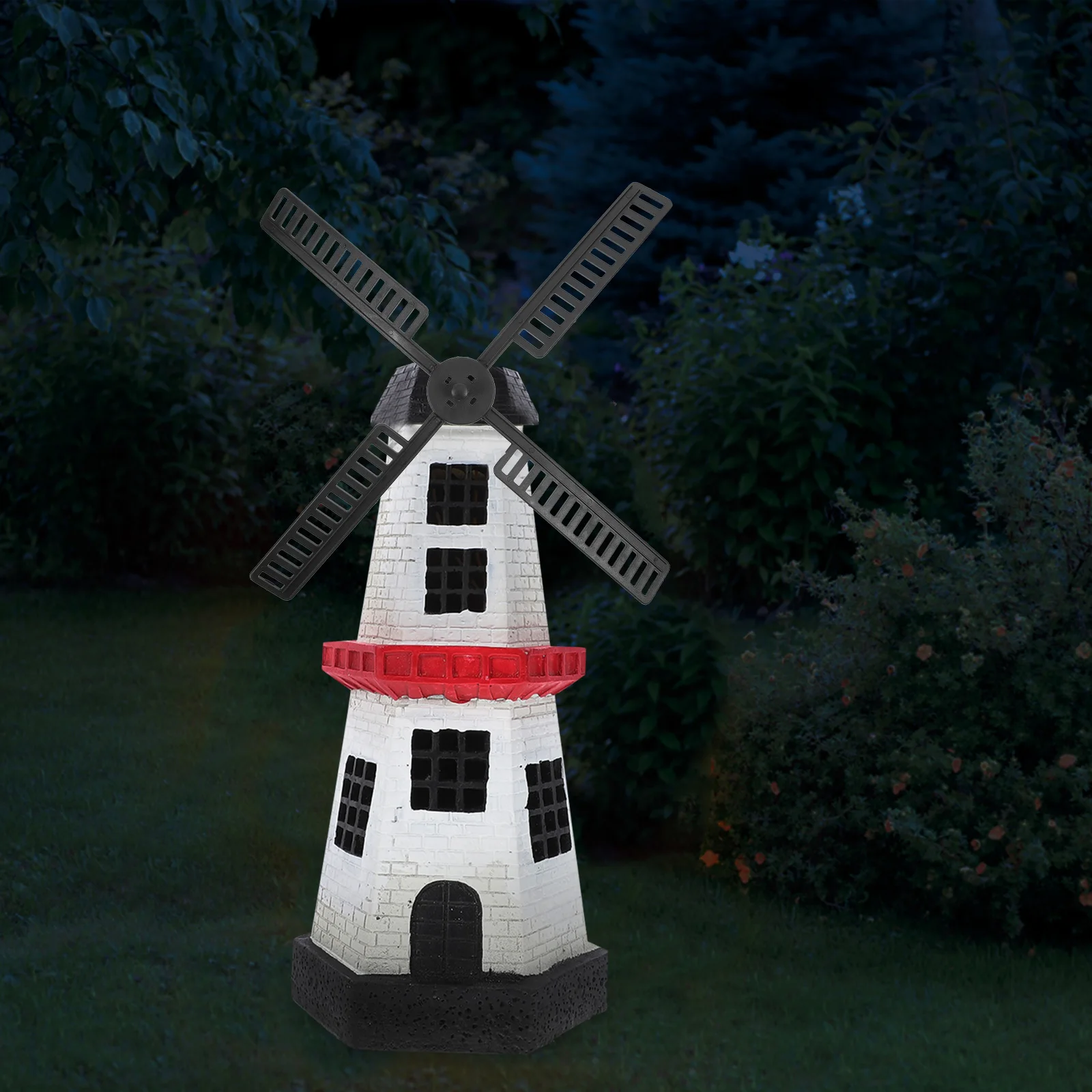 

Solar Windmill Lighthouse Accessories 20 5x20 5cm Plastic Garden Yard Blade Outdoor Waterproof Decorative for Windmill