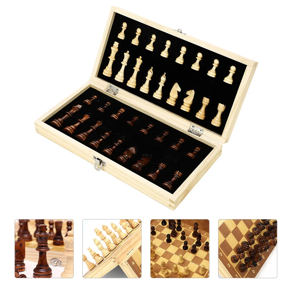 مجموعة ألعاب الشطرنج الدولية المغناطيسية القابلة للطي ذات سطح أملس وسهلة الحمل والمهارات المنطقية للخيال الذكي