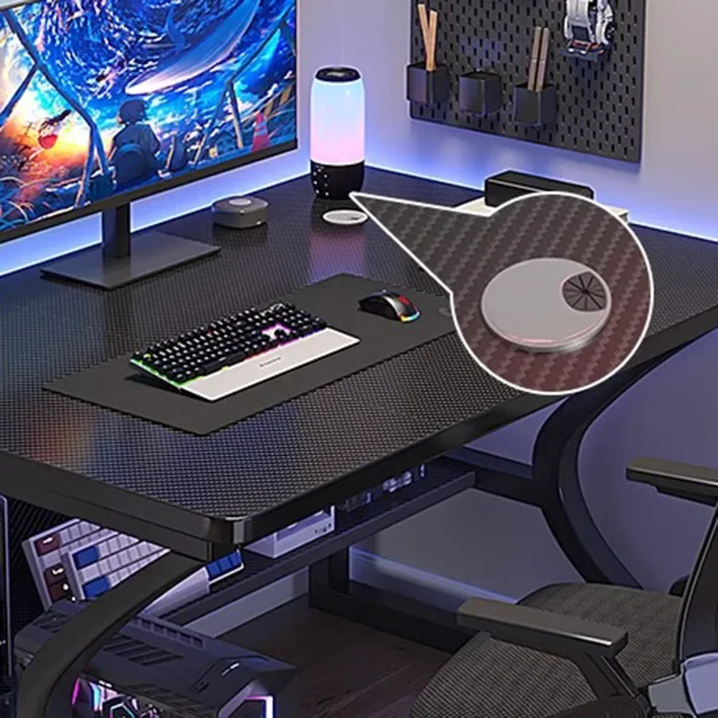 Study Monitor Computer Desk Crafting Space Saving Executive Organizer Coffee Computer Desk Gaming Corner Office Furniture