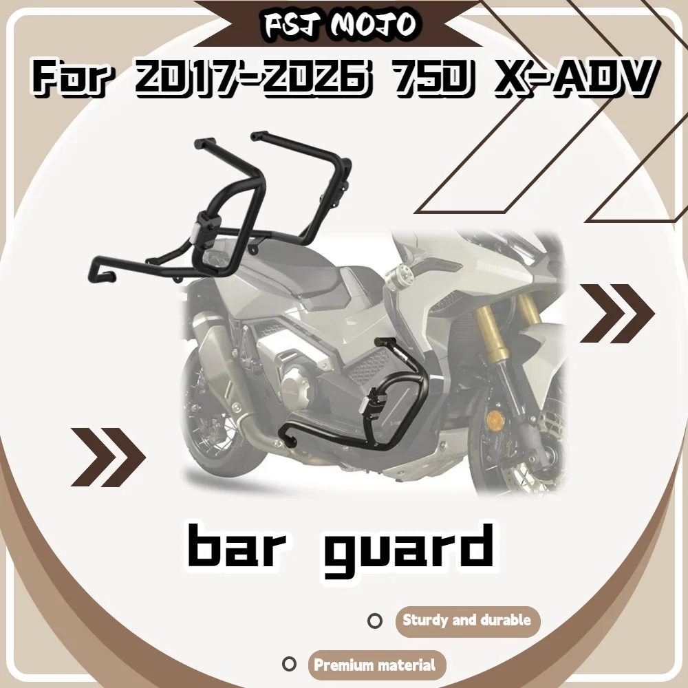 For 2017-2026 750X-ADV Tour Offroad Dual Use Guard Bar, High Strength Wear Resistant Structure For Long Cross-Country Riding