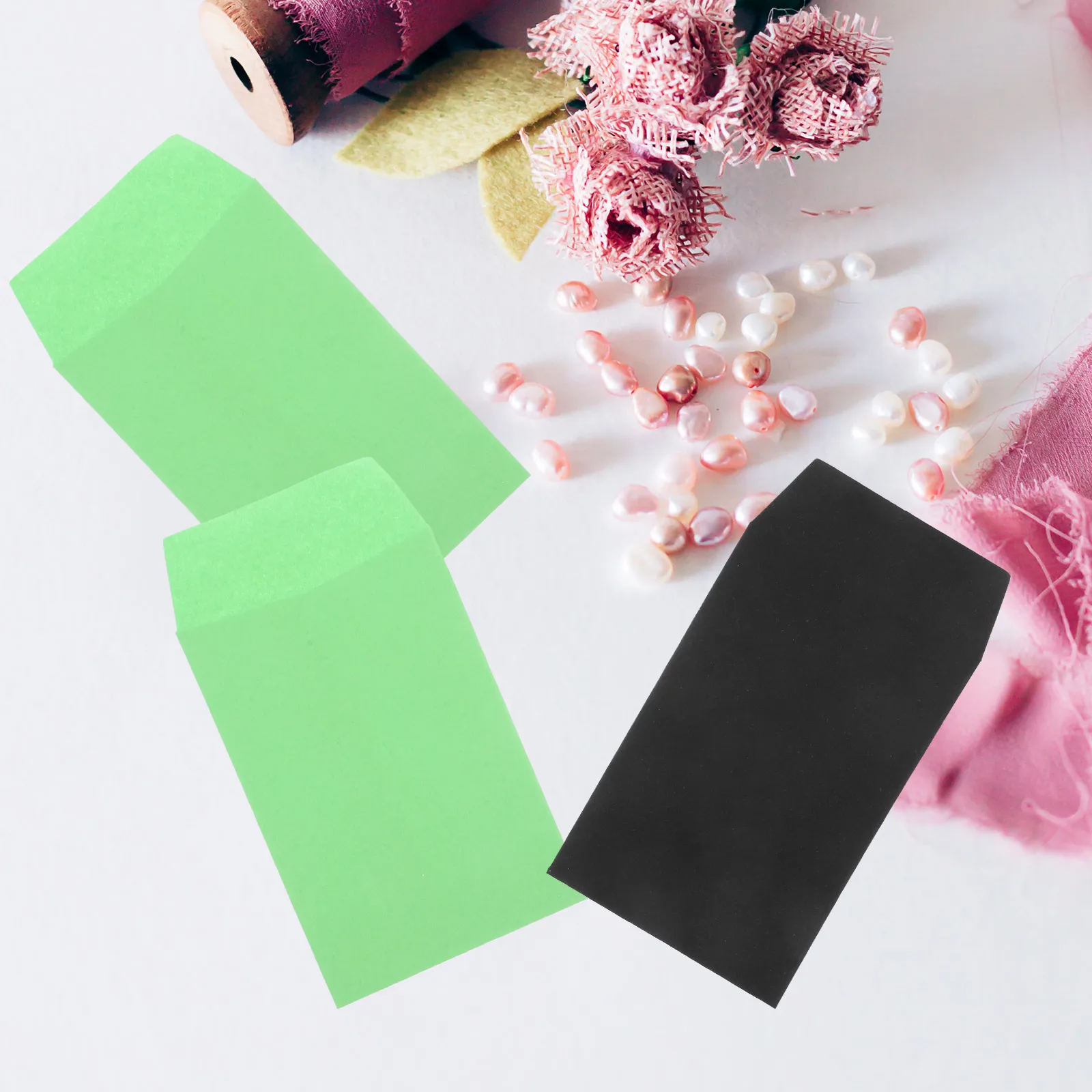 

100 Pcs Colorful Envelope Bag Cash Envelopes for Budgeting Money Mini Savings Stuffing Small Coloured