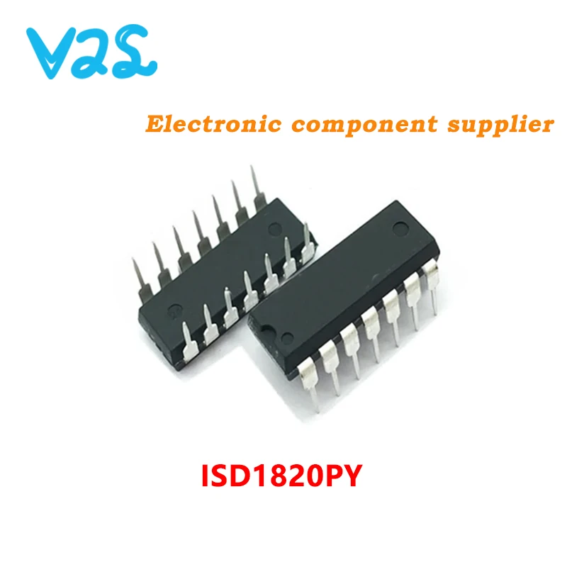 

(10pcs) 100% New ISD1820PY DIP14 ISD1820 DIP 1820PY new and original IC