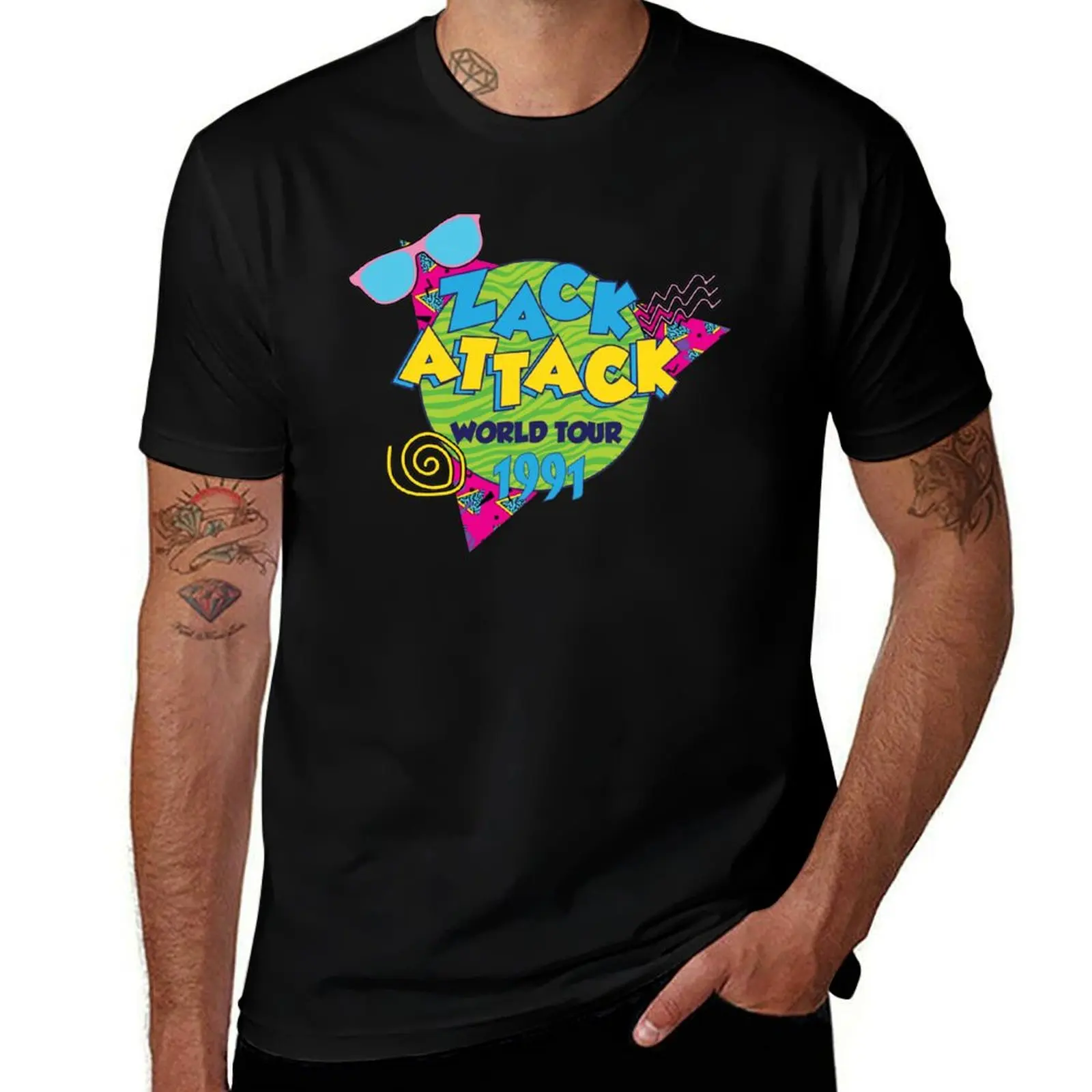 

Zack Attack T-Shirt t shirts for man cotton soft man t shirts cotton anime t shirts oversize T-shirt