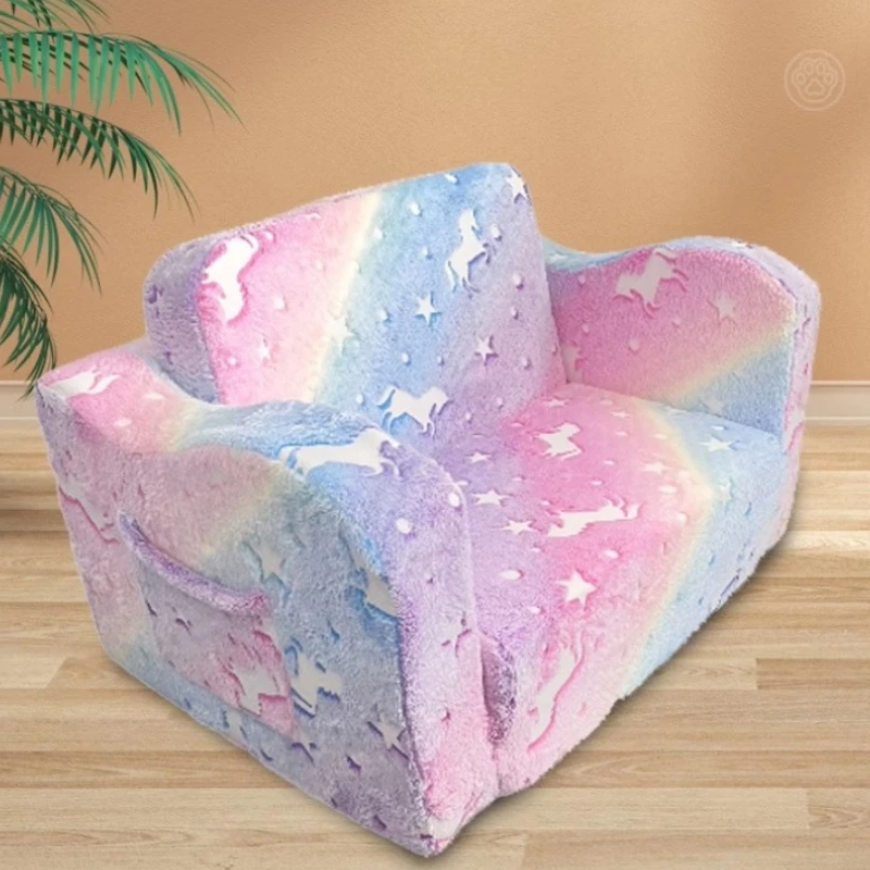 Sofa Baby Kids Chair Children's Room Furniture Child Pouf Kid Couch Toddler Infant Reading Mini Pouf Enfant Girl Childrens