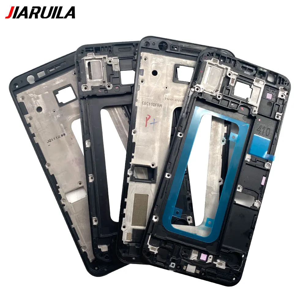 NEW Middle Frame J6 Plus Front Housing LCD Frame Bezel Plate Replacement Part For Samsung J4 Core / J4 Plus / J4 J400