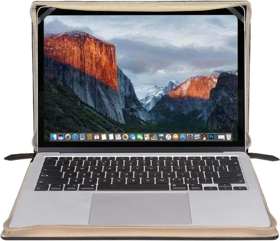 PU Leather MacBook Sleeve for 13-16 inch Models