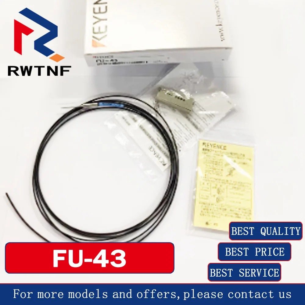 

FU-43 New Genuine KEYENCE sleeve reflective fiber optic sensor, 100% original warehouse stock