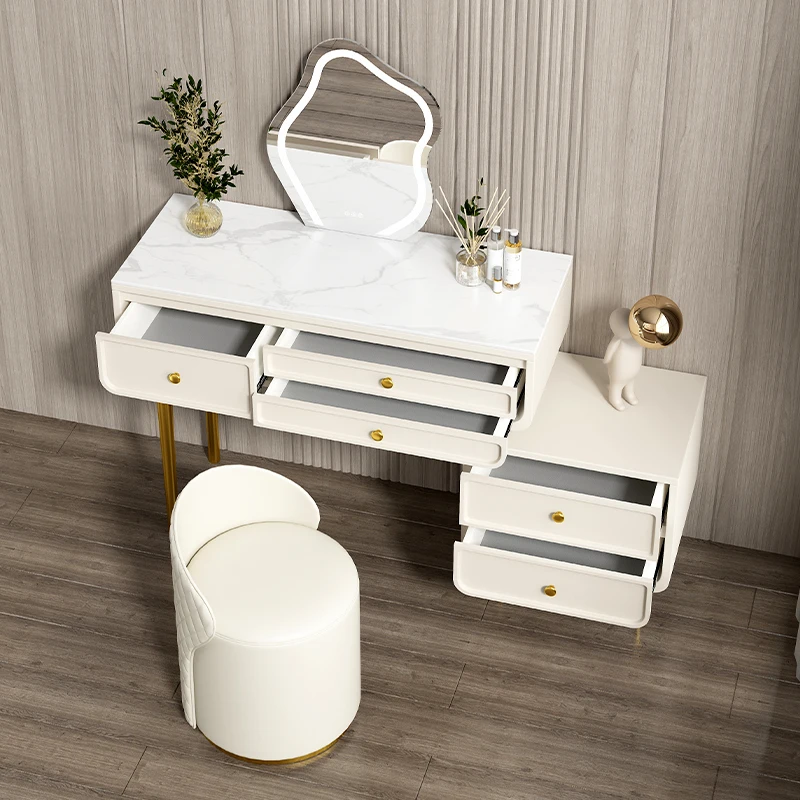 Mirror Women Dressers Computer Desks Multifunction Classic Mobile Dressers Storage Vanity Pentiadeira Feminina Salon Furniture