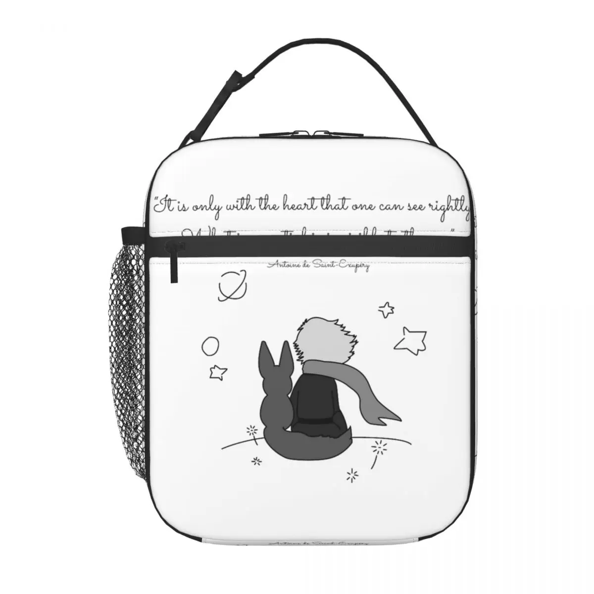 Insulated Lunch Box The Little Prince Merch childhood memory Food Box Y2K Thermal Cooler Lunch Box For Office