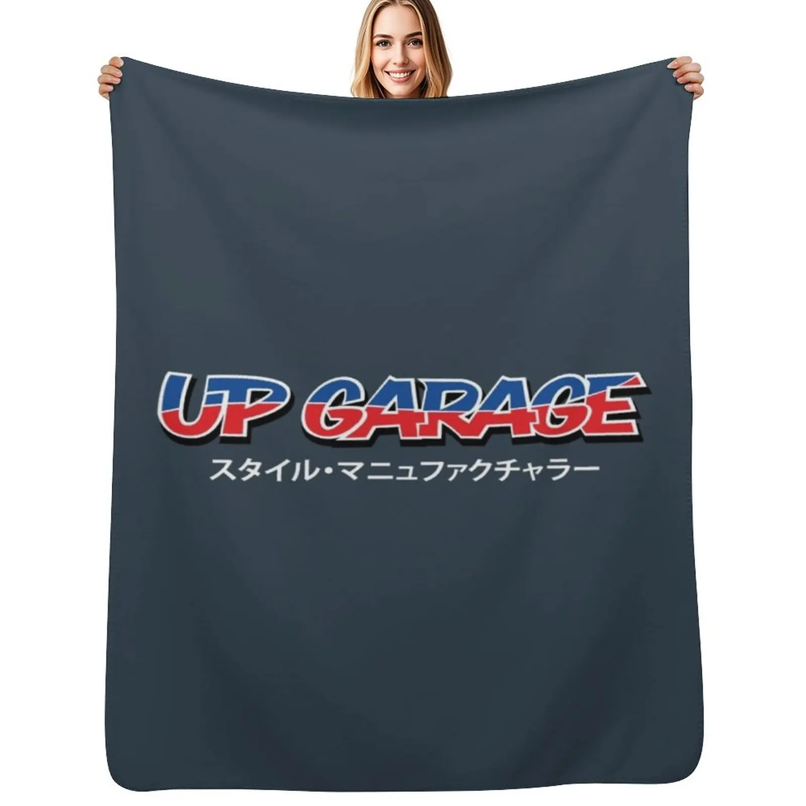 

UP Garage Throw Blanket Durable Warm Blanket for Daily Home Use
