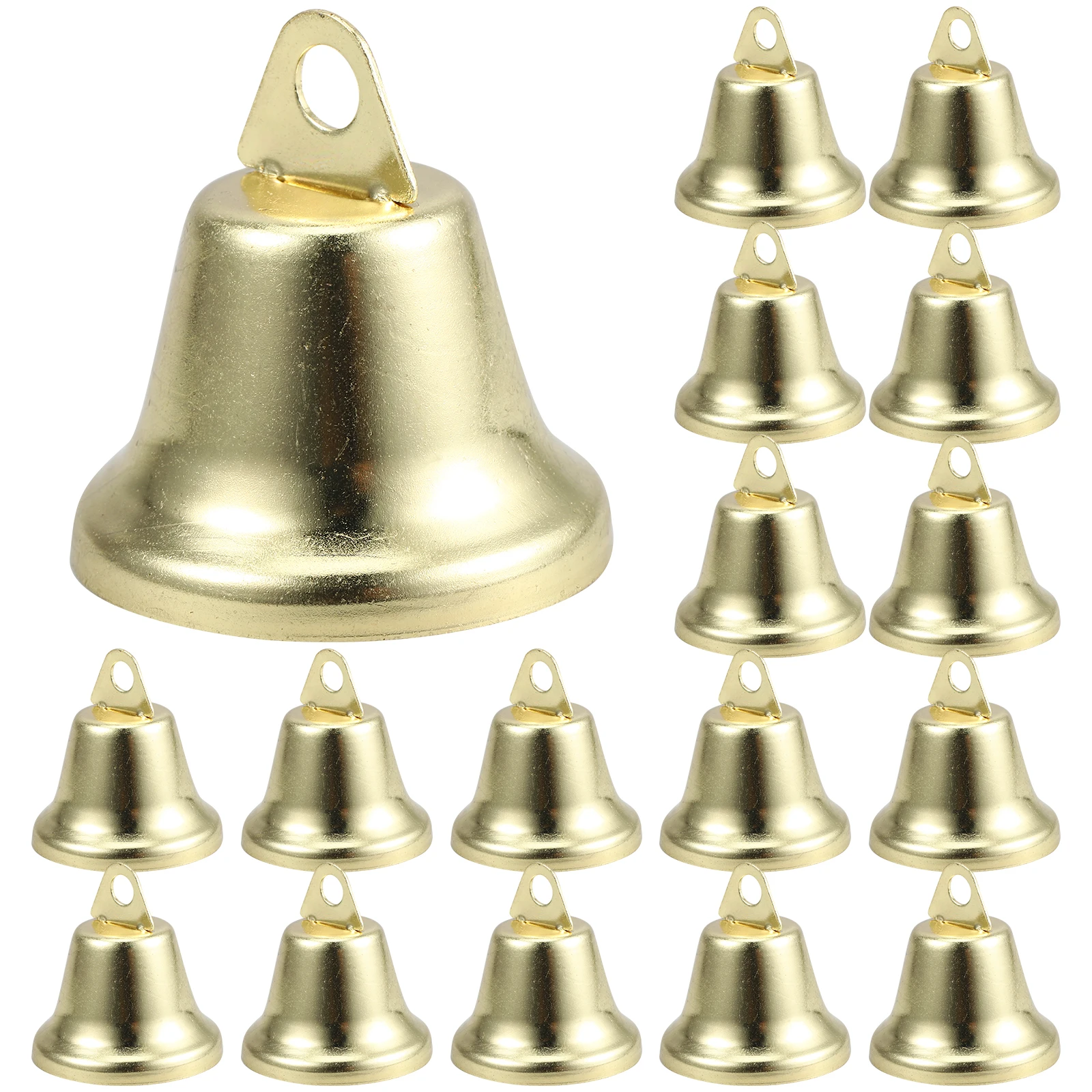 

20 Pcs The Bell Craft Bells Ornament Delicate Pendant Wireless Diy Decor Iron Small Hanging