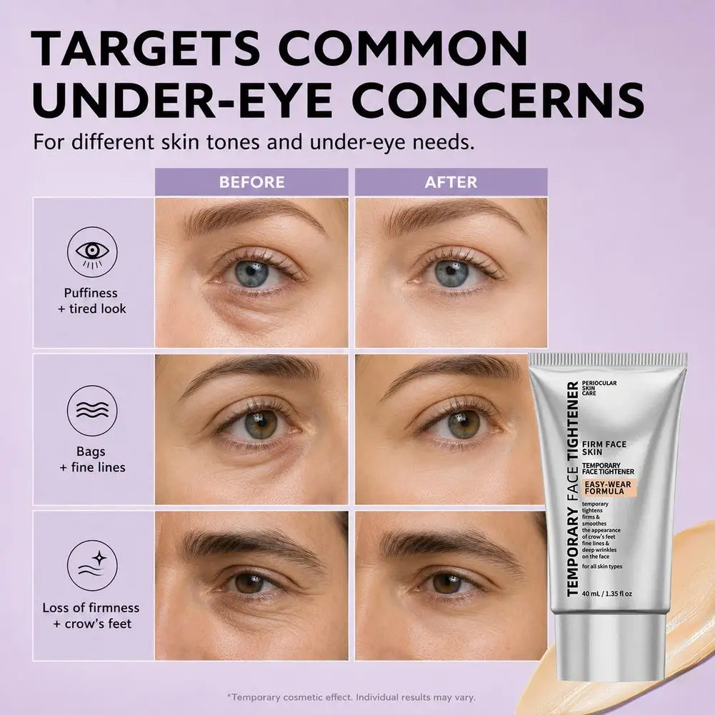 Premium Brand Firm Tightener Cream Remove Eye Bags Anti-Wrinkle Lifting Smoothing Fine Lines Moisturizing Temporary Face Cream