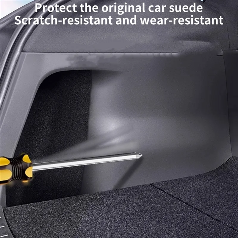 

Juniper 2025 Rear Trunk Side Protective Cover For Tesla Model Y Left Right Panel Cargo Side Protect Mat