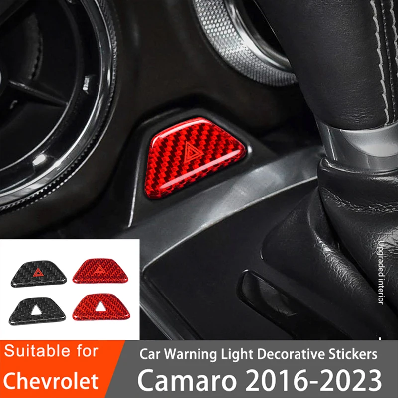 

Для Chevrolet Camaro 2016 2017 2018 2019 2020 2021 2022 2023 автомобильные сигнальные огни декоративные из углеродного волокна модификации интерьера