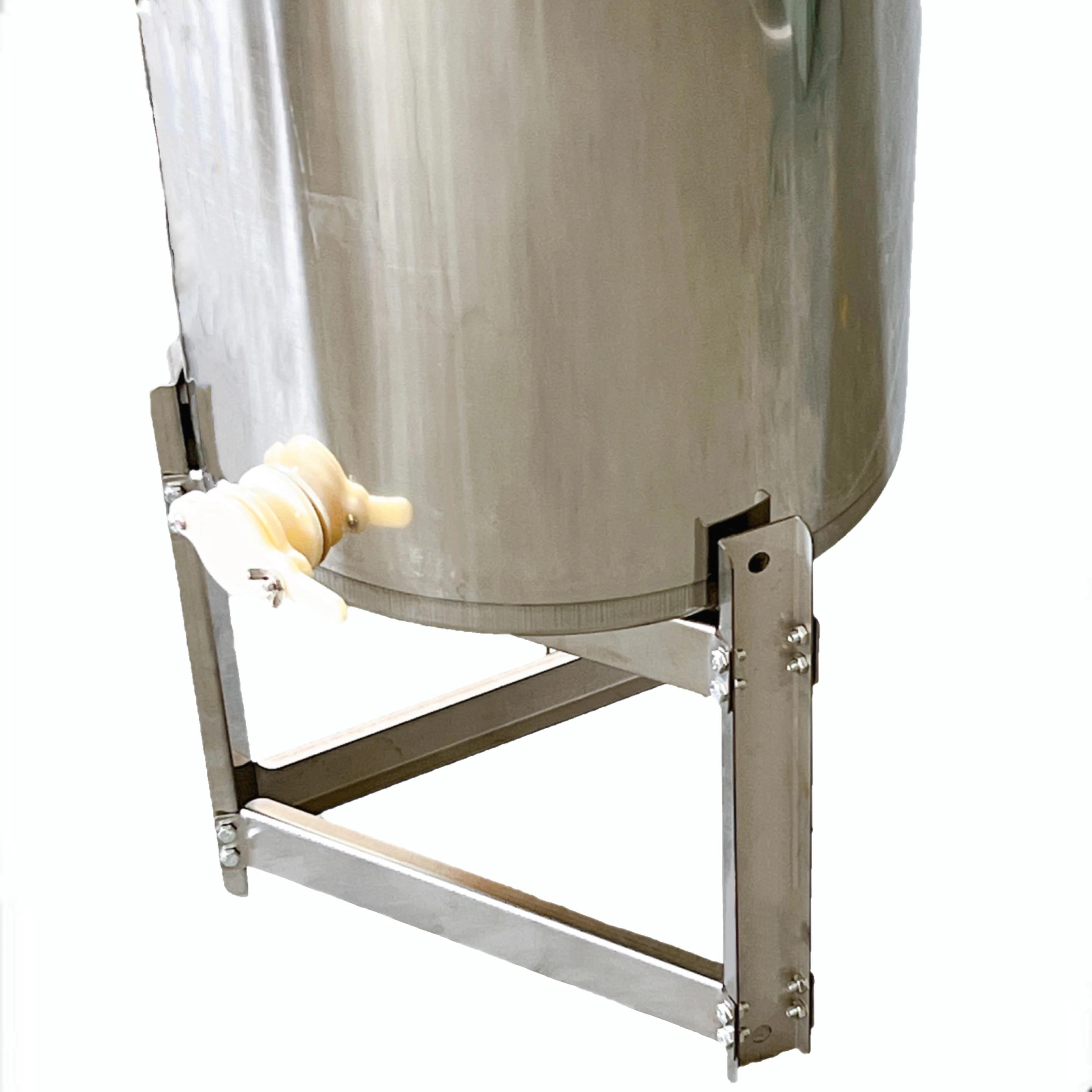 100Kg new stainless steel honey bucket with double filter and beekeeping tool