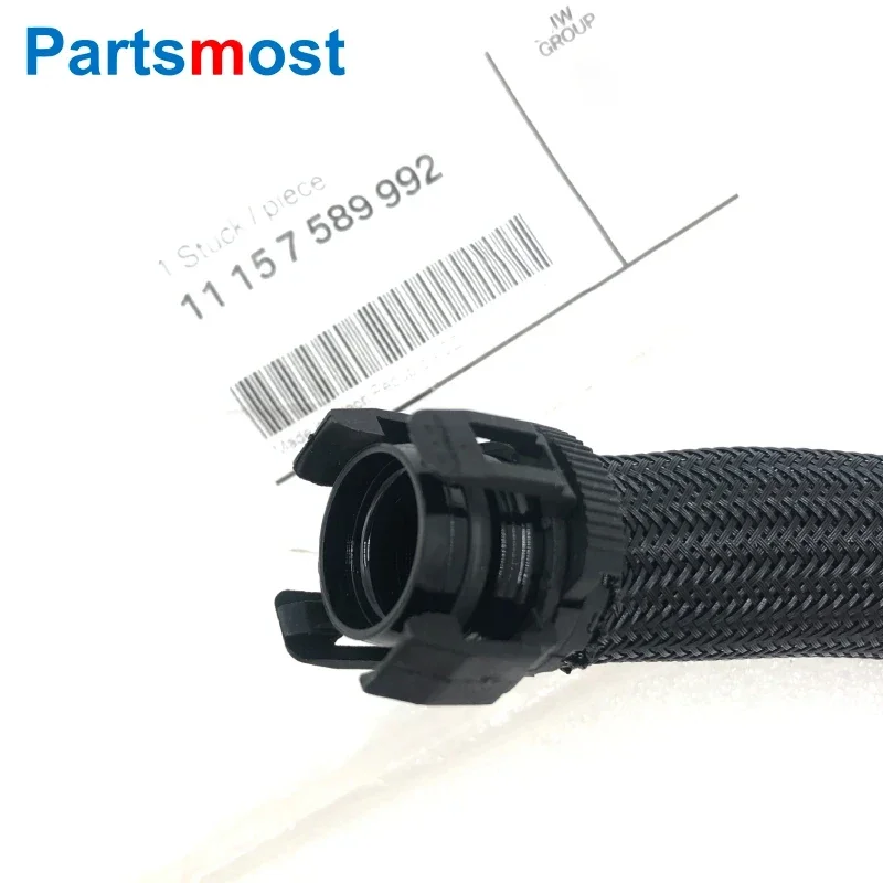 1157589989 CYL 1-4 OR 11157589992 CYL 5-8 NEW ENGINE CRANKCASE BREATHER HOSE FOR BMW X5 M E70 X6 M E71 VENT EXHAUST PIPE