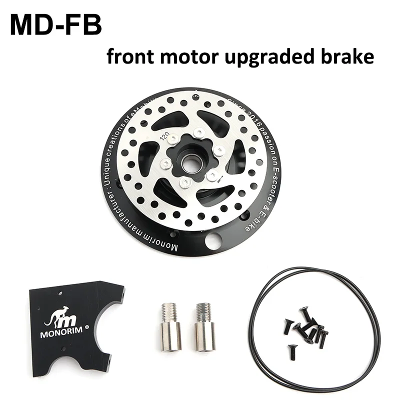 Monorim MD FB Specially Front Motor Deck Disc for Xiaomi M365/1s/Mi3/Es/Pro/Pro2 Motor Upgraded E-Scooter 120mm Brake Disk Parts