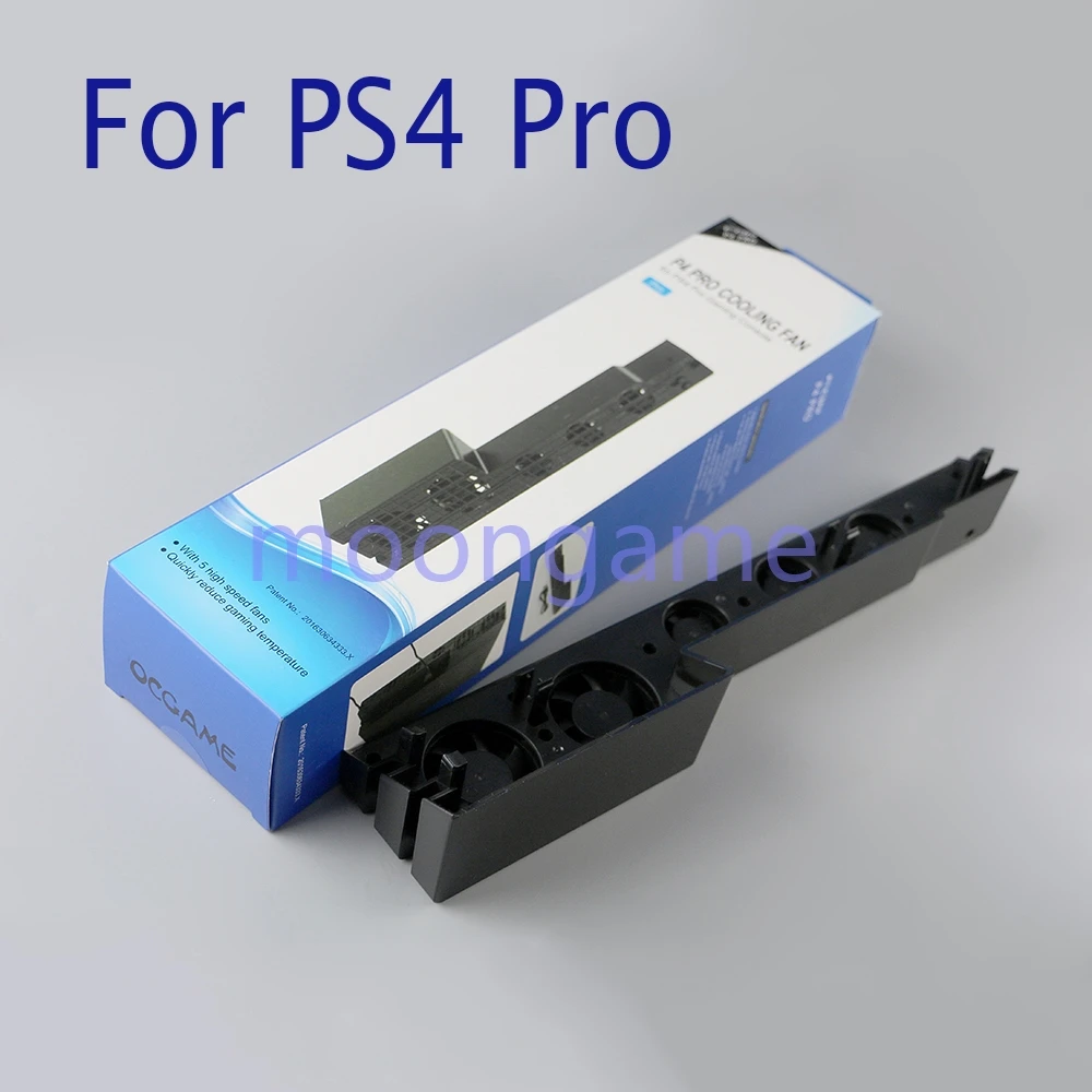 Dispositivo di raffreddamento del supporto della base di raffreddamento da 1 pezzo per supporto per accessori per ventola per console di gioco Sony PS4 Pro Slim