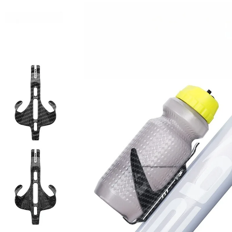 

Carbon Fiber Water Bottle Holder Lightweight Road Bike Sturdy Durable One-piece Molding Bike Bottle Holder Bicycle Accessories
