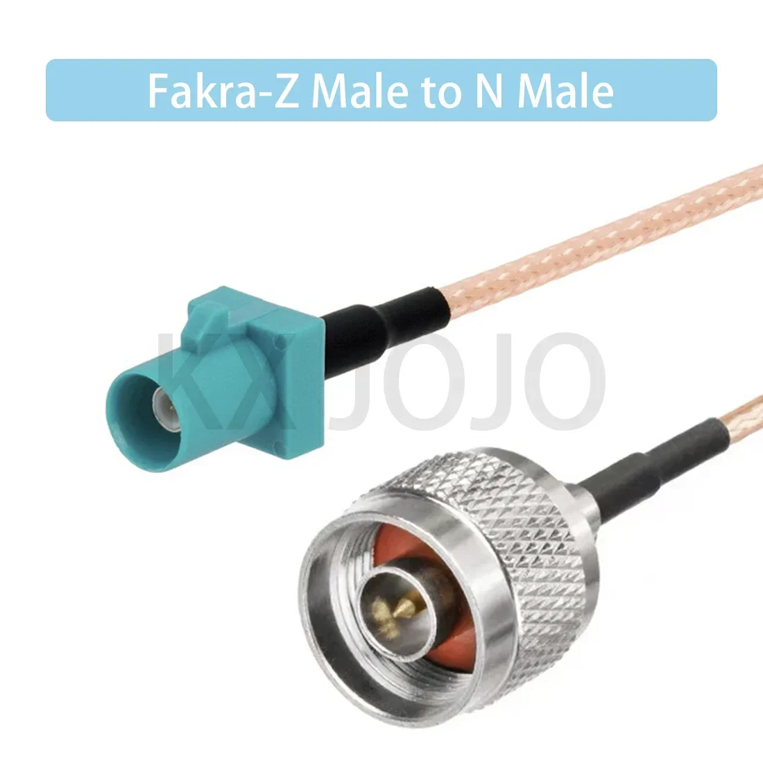 Fakra-Z to N Male/Female RG316 RF Radio Frequency Coaxial Cable Extension of Antenna 10/15/20/30/50cm